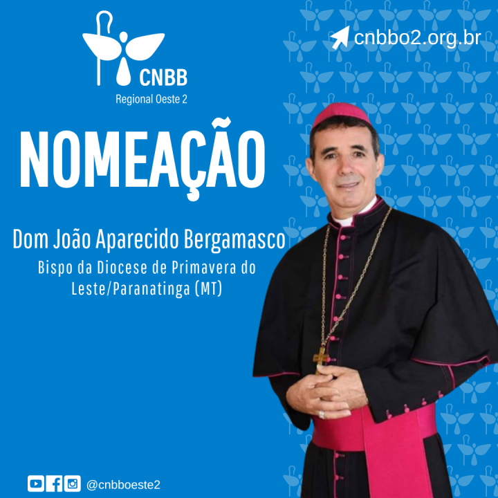 Papa nomeou novo bispo para da Diocese de Barra do Garças